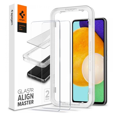 SPIGEN ALM Glass TR zaštitno kaljeno staklo 2kom za SAMSUNG GALAXY A53 5G CLEAR