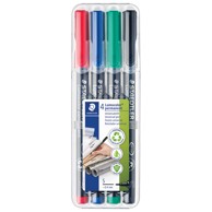 STAEDTLER Marker permanentni 0,4mm pk4 reciklirani Lumocolor 313 WP4