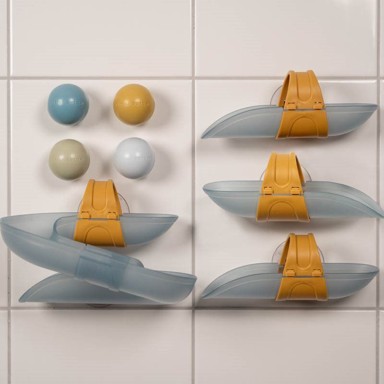 LITTLE DUTCH Staza s lopticama za kadu, Blue