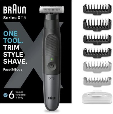 BRAUN Aparat za šišanje/trimer XT5200, sivi