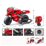 Set za gradnju Motor 400 kom, crveni