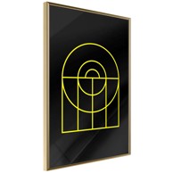 Poster Yellow Lines 40x60