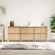 Komoda 3 kom 60 x 35 x 70 cm, konstruirano drvo, sonoma hrast