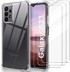 Set maskica za Samsung Galaxy A23 5G, s 3x zaštitnim staklom, prozirna