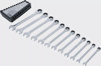 BGS Set okasto-viličastih ključeva, raspon 8–19 mm, 12 dijelova