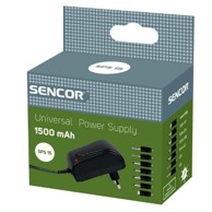 SENCOR Punjač univerzalni, SPS 15, s nastavcima