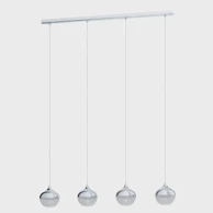 EGLO Visilica Mioglia 1 4xE14, krom, srebrna