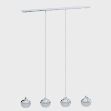 EGLO Visilica Mioglia 1 4xE14, krom, srebrna