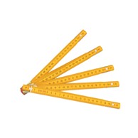 LUX TOOLS Zidarski metar 2 m