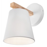 LAMKUR Zidna rasvjeta Ellie 15 cm, bijela