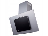 AKPO Kuhinjska napa Okap WK-4 NERO 2.0 60 siva/sivo staklo T300 Linijska LED/Mehanizam