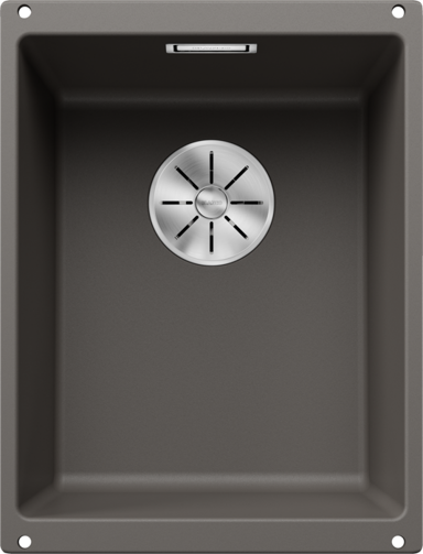 BLANCO Sudoper Subline 320-U InFino, Silgranit, vulkan siva