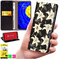 BLUEMOON Torbica tipa novčanik za Oppo Reno 15 5G - maska s otiskom + 9H staklo