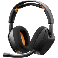 GLORIOUS Gaming slušalice GHS Wireless InfinitePlay, bežične, Bluetooth, s postoljem za punjenje, crne