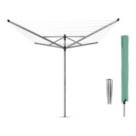 BRABANTIA Vrtna sušilica za rublje u srebrnoj boji 60 m Lift-O-Matic