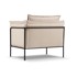 INTERIEURS 86 Bež fotelja Andrea, 89x84x84 cm