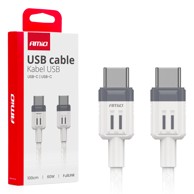 AMIO Kabel USB-C u USB-C, 60W, 100 cm