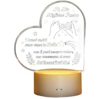 NIKCORP LED statua za prijateljstvo