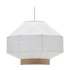 KAVE HOME Bijelo sjenilo ø 55 cm Hila