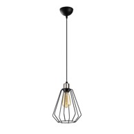 OPVIQ Crna metalna viseća svjetiljka lights Mando