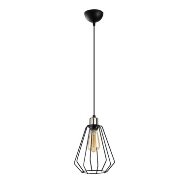 OPVIQ Crna metalna viseća svjetiljka lights Mando