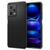SPIGEN Maskica Liquid Air za Xiaomi Redmi Note 12 Pro 5G / Poco X5 Pro 5G, mat, crna