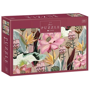INTERDRUK Puzzle, Flowers 2, 1000 kom