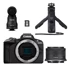 CANON Fotoaparat EOS R50, objektiv RF-S 18–45 mm, F4.5–6.3 IS STM, komplet, crna