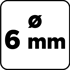 GRAPHITE Bušilica za beton 6x200 mm