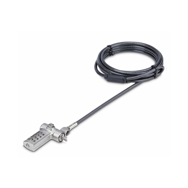 STARTECH Kabelska brava UNIVCS-LAPTOP-LOCK, 2 m, crna