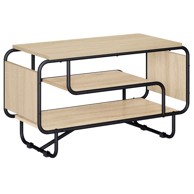 TV stalak 80 x 36 x 45 cm od konstruiranog drva, hrast sonoma