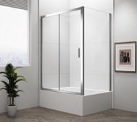 POLYSAN Tuš kabina DEEP, pravokutna, 1200 x 900 mm, L/D izvedba, prozirno staklo