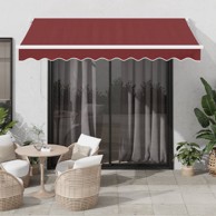 Tenda na ručno uvlačenje 300 x 250 cm, bordo