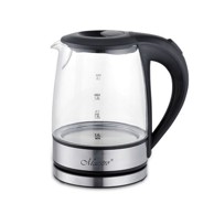 MAESTRO Kuhalo za vodu MR062, crna i transparentna, 1.2 L, 1630 W