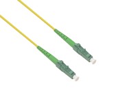 HELOS Optički patch kabel OS2 Simplex LSZH 2,0 mm LC/APC–LC/APC, žuti, 5,0 m