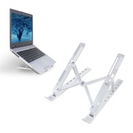 ACT Sklopivi aluminijski stalak za laptop AC8120, srebrni