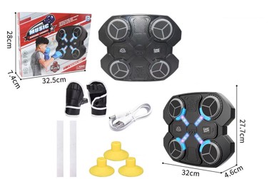 Zidna ploča za boks s glazbom