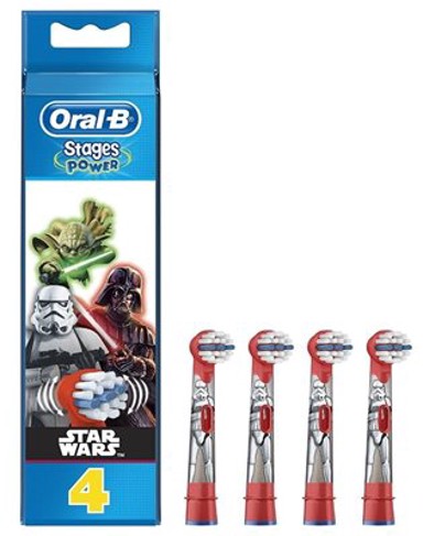 ORAL-B Zamjenske glave četkice za zube Stages Power, Star Wars