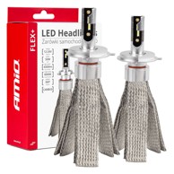 AMIO LED Headlight kit FLEX+ Series H4, 6000K, do 270% više svjetla