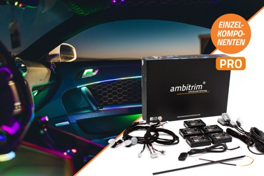 AMBITRIM Dodaci za ambijentalnu rasvjetu Digital PRO RGB FULL LED, crna