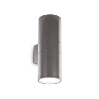 Zidna svjetiljka Gun Big, AP2, 2xE27, 230 V, IP54, ID236858, antracit