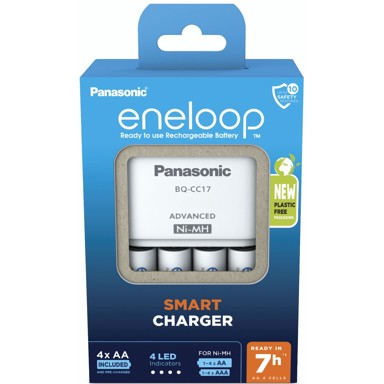 PANASONIC Punjač za baterije Eneloop BQ-CC17 inkl.4xAA K-KJ17MCD40E