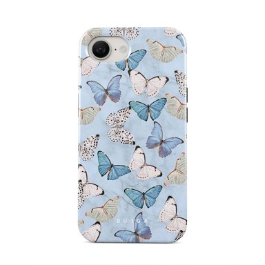 BURGA Maskica Premium Tough za iPhone 16e/SE 2025, šarena, leptirići