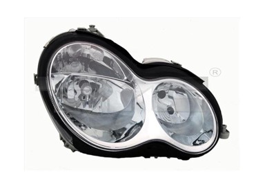 TYC Far MERCEDES 203 C 00-07 desni 04- H7/H7 prozirni 20-0569-05-2