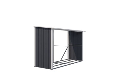 IWHOME Nadstrešnica za drva HESTIA AW-C, antracit