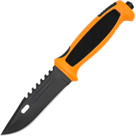 OUTDOOR Nož ZR-41054, Tip 3, crna, narančasta