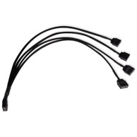 ALPHACOOL Kabel Y-splitter aRGB 3-pin to 4x 3-pin 30cm, crno 18711