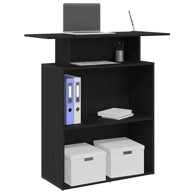 Radni stol 100x40x104 cm, crni