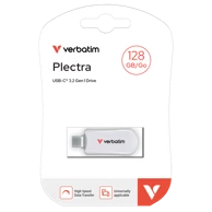VERBATIM USB stick Plectra 128GB USB-C 3.2 bijela