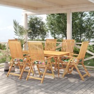 Jastuci za stolicu 6 kom višebojni 50 x 50 x 7 cm od tkanine